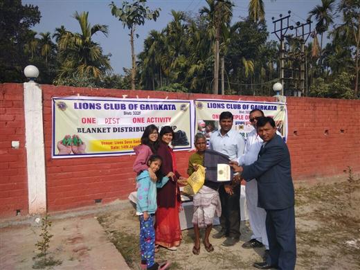 BLANKET DISTRIBUTION