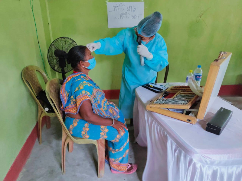 Eye Check Up Camp By Lions Club of Siliguri Givers