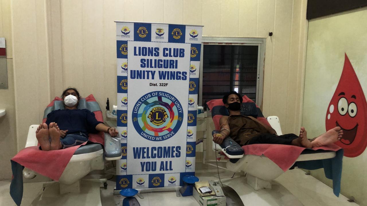 Lions 322f Jeevan Raksha( Blood Camp)